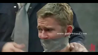 Bondage army bureaucrat punishes brigand